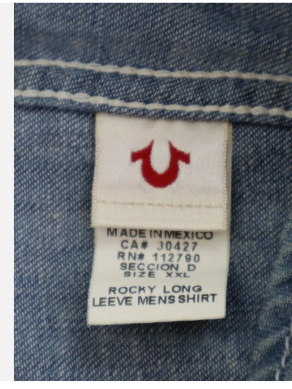 True Religion new tags